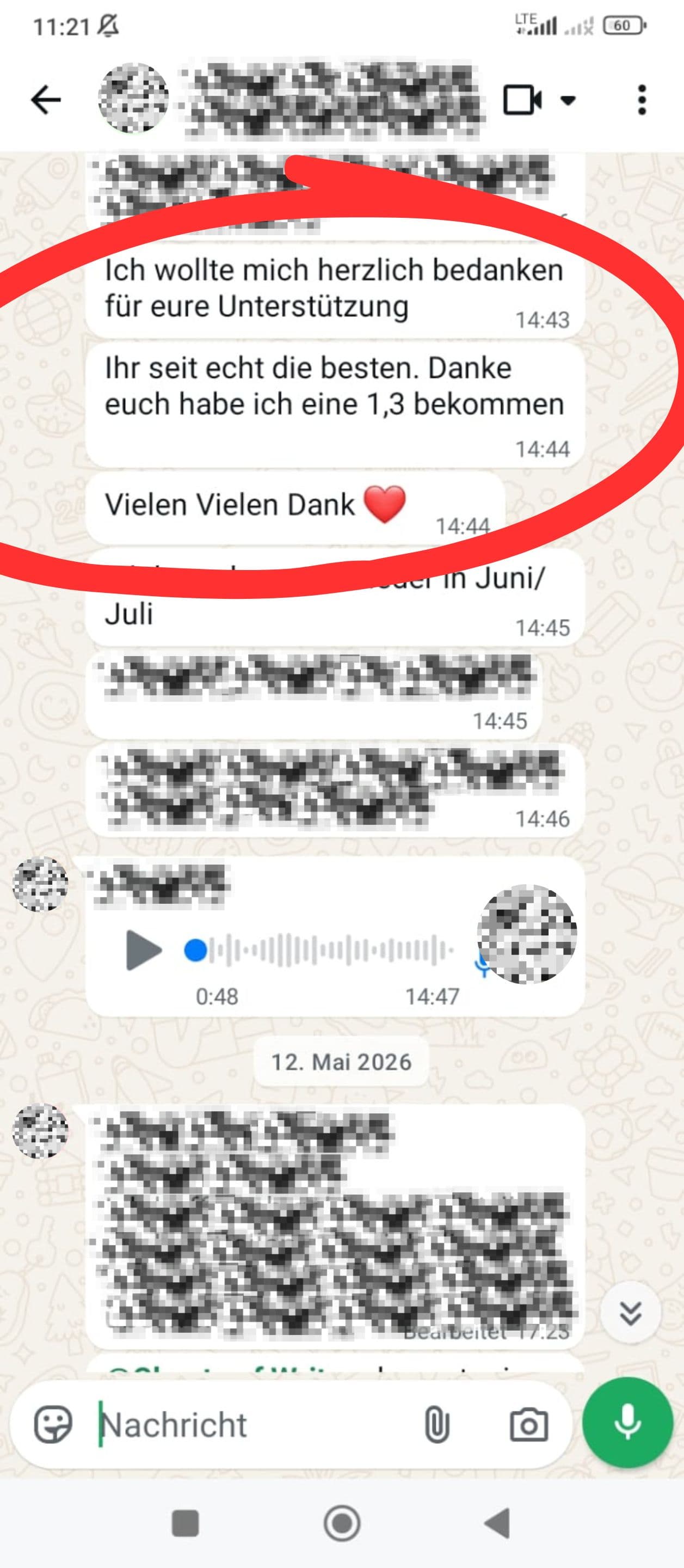 Rückmeldung 5